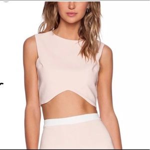 NBD x Naven Pink Crop Top - Medium